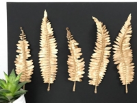 Just a Little Creativity Gold Fern Wall Art